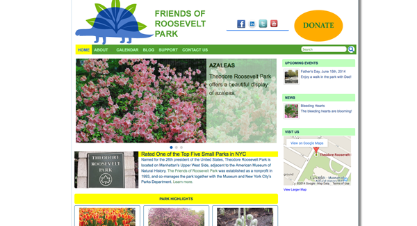 Friends of Roosevelt Park Screen shot 2014-06-30
